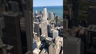 103rd Floor View Sears Tower Chicago [upl. by Yelsehc508]