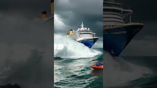 Accident at Sea Did a Massive Wave Sink This Cruise Ship scaryocean Cruise ship sea [upl. by Mikiso]