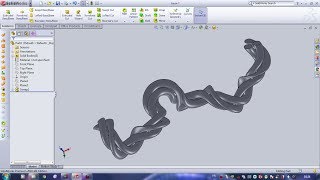 Episode13 Comment faire un câble sur solidworks [upl. by Kerred]