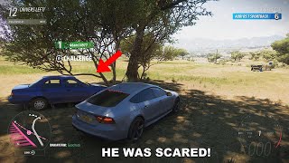 HE GOT PREMIUM SECURITY BUT STILL RAN AWAY  FORZA HORIZON 5 ELIMINATOR [upl. by Gokey]