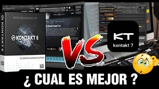 Kontakt 6 vs Kontakt 7 ANÁLISIS  ¿Cual es mejor ¿ HAY ALGUNA MEJORA  DIFERENCIAS [upl. by Natika]