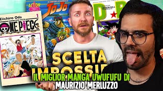 DARIO MOCCIA REAGISCE al MIGLIOR MANGA di MAURIZIO MERLUZZO  UWUFUFU [upl. by Artekal]