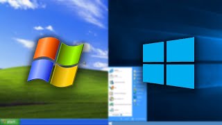 Making Windows XP Look Like Windows 10 [upl. by Abbotsun559]