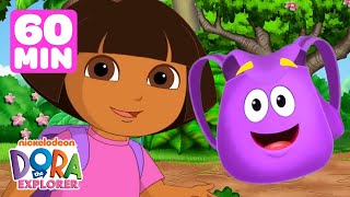 Dora the Explorer Best of Backpack 🎒 1 Hour  Dora amp Friends [upl. by Cheston]