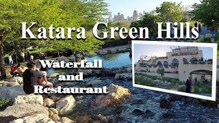 Katara Green Hills  Waterfall and Restaurant in Qatar [upl. by Felix]