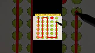 Avoid the red dots and finish with one stroke youtubeshorts ytshorts [upl. by Brok183]