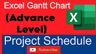 Gantt Chart for Project Schedule  How to Make Excel Gantt Chart  Create Gantt Chart with Status [upl. by Eizzik42]