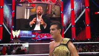 Alberto Del Rio knocks out big Big Show at his hotel Raw Feb 4 2013 [upl. by Eide]