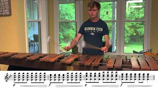 Boston Crusaders 2024 Front Ensemble Packet Marimba [upl. by Yeldoow]