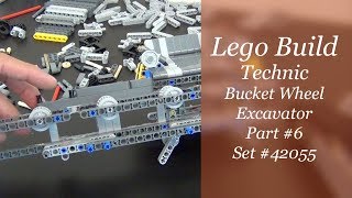 LEGO Build  Technic Bucket Wheel Excavator Set 42055  Part 6 [upl. by Anircam]