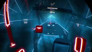 Beat Saber Mission 11  100 272 Hit Combo 691 Movements [upl. by Bennie429]