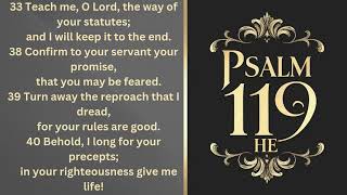 Psalm 119 3340 He Cinematic [upl. by Vassar]