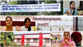 motilal Nehru medical College  admission process  hostel  location  document verification [upl. by Kcuhc]