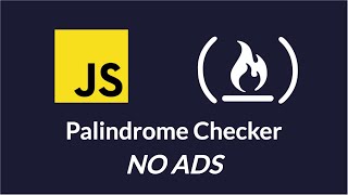 FreeCodeCamp Palindrome Checker  Project 1 Javascript Certification [upl. by Milde316]