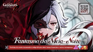 Web Evento Fantasma da MeiaNoite  Genshin Impact [upl. by Xam]