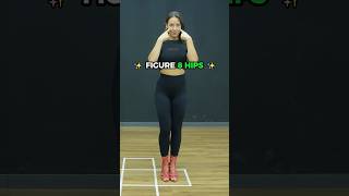 Bachata Basic Step Figure 8 Hips Bachata Tutorial For Beginners [upl. by Akinit]