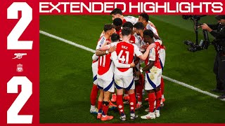 EXTENDED HIGHLIGHTS  Arsenal vs Liverpool 22  Saka scores his 50th Premier League goal [upl. by Prue]