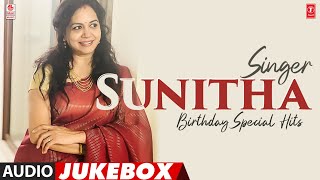 Singer Sunitha Birthday Special Hits Jukebox  Selected Top 20 Sunitha Hits  Telugu Songs [upl. by Urbano]