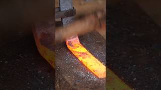 A new trick to open the nut bolt forge shorts diy blacksmith [upl. by Asiuqram]