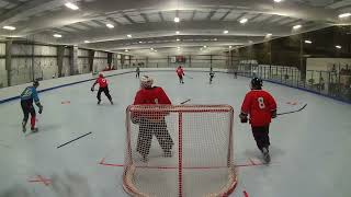 Roller Hockey Subbing  Roller Hockey Goalie GoPro [upl. by Emmey870]