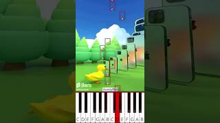 Duckling Vs Domino Effect 😮 packyfilm  Octave Piano Tutorial [upl. by Alethea]