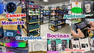 Nueva Tienda con Productos ECONOMICOS EN TECNOLOGIA DE PUNTA 🤩 Bocinas Audífonos Cargadores [upl. by Enirod]