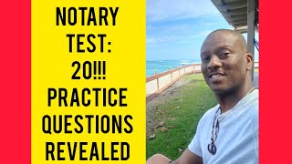 Notary Exam Revealed 20 Amazing Practice Questions [upl. by Idas346]