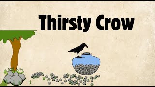 quotThirsty Crowquot Thirsty Crow Story in EnglishLearn English Through StoriesStoryVerse English [upl. by Colston900]