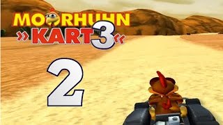 Lets Play  Moorhuhn Kart 3  German  100  Part 2  Zurück in die Zukunft [upl. by Hoseia]