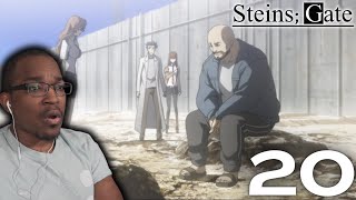 FB REVEALED 😰 SteinsGate Episode 20 REACTION amp REVIEW [upl. by Dloreg]