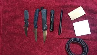 Knife hacks Breaking in overly tight pocket clips [upl. by Megen682]