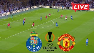 🔴LIVE  FC Porto vs Manchester United  Europa League 2425  Match Live Today Full match live Now [upl. by Dreher]