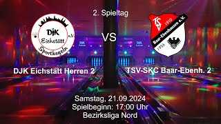 DJK Eichstätt 2  TSVSKC BaarEbenhausen 2 [upl. by Etaner]