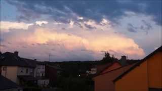 Cumulonimbus Pileus Timelapse [upl. by Jacqueline]