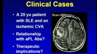 The Antiphospholipid Syndrome  Dr Michael Linenberger [upl. by Eachelle]