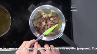 Receitas Bom Sabor  Minestrone Sopa Italiana [upl. by Radmilla]