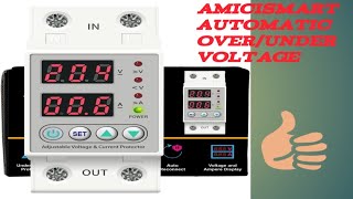 Voltage protection device for home  over voltage protector under voltage protector [upl. by Banebrudge496]