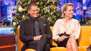 Jonathan Ross Xmas Special 2018  Gillian Anderson Rob Lowe Tom Allen [upl. by Yleen]