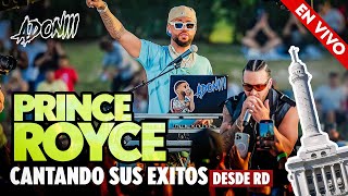 PRINCE ROYCE CANTANDO SUS EXITOS EN VIVO 🎤 CON DJ ADONI  BACHATA MIX [upl. by Ajnos]