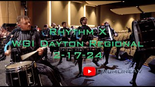 2024 Rhythm X Full Run WGI Dayton 21724 [upl. by Toft]