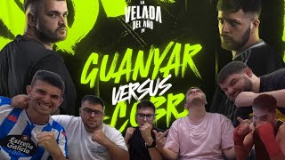 REACCIONANDO A LA VELADA IV  GUANYAR VS LA COBRA [upl. by Naenej]