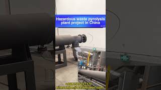 Effective and environmental recycling solution for hazardous waste  DOING pyrolysis machine [upl. by Tindall491]