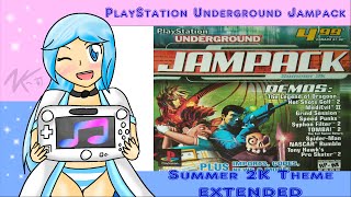 PlayStation Underground Jampack Summer 2K Theme Extended [upl. by Coleman]