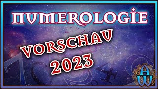 Jahresvorschau 2023  Wichtige Veränderungen kommen auf uns zu  Numerologie  Tarot [upl. by Eilraep]