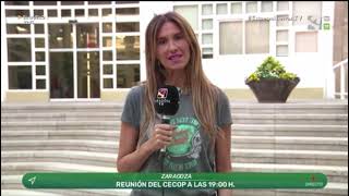 Uno de mis primeros directos en Aragón TV [upl. by Atiuqet]