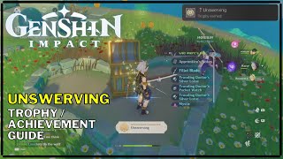 Genshin Impact Unswerving Trophy  Achievement [upl. by Malanie]