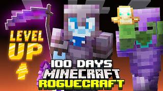 I Survived 100 Days in ROGUECRAFT in Minecraft [upl. by Liebermann]