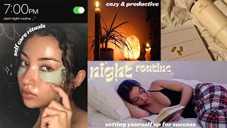 THE NIGHT ROUTINE THAT CHANGED MY LIFE  easy tips to form healthy habits for happiness amp success [upl. by Pierette]