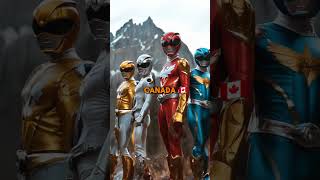 COUNTRIES AS POWER RANGERS💀 countriestransformersmidjourneymidjourneyaimidjourneyart [upl. by Ovida449]