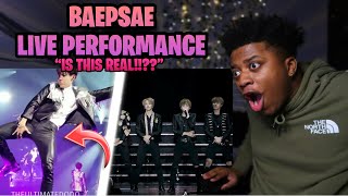 First Time Reactiing To BTS Baepsae Live Performance Stage Mix [upl. by Adnimra]